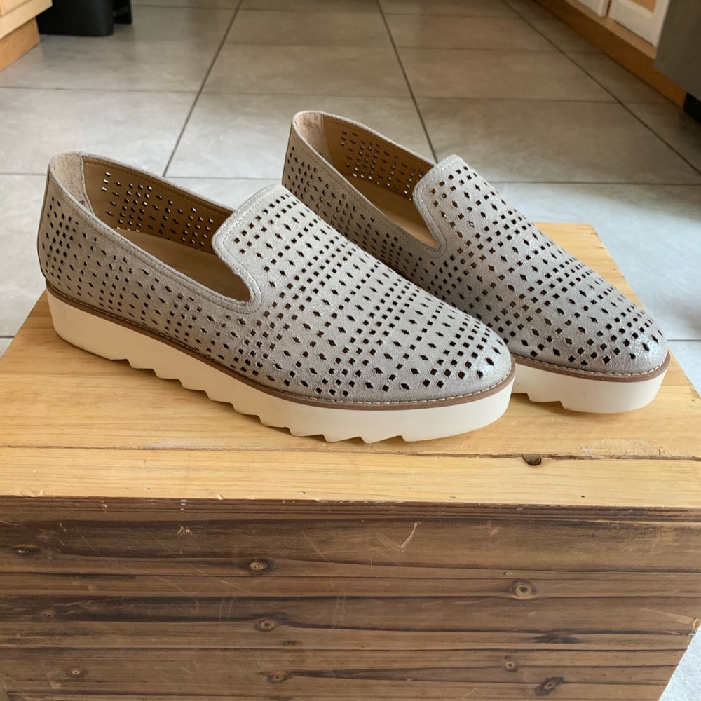 Franco Sarto Womens Florie Low Top Slip Ons